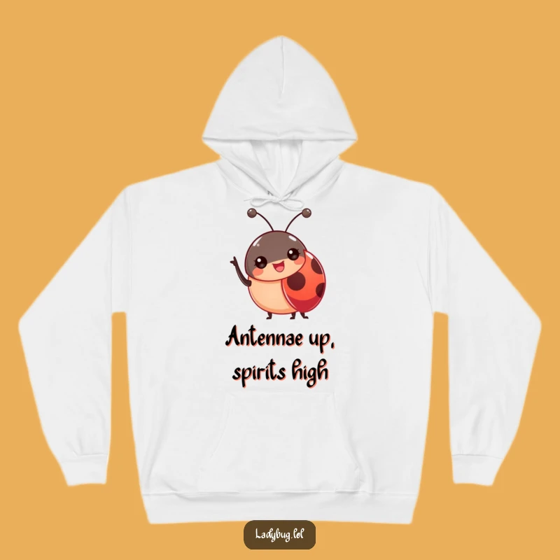 Funny Ladybug Antennae Hoodie: Cozy Comfort and Cute Greeting