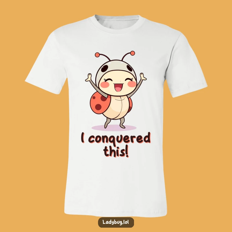 Funny Ladybug Dance T-Shirt - Joyful Bug Apparel, Awesome Funny Gift Outfit